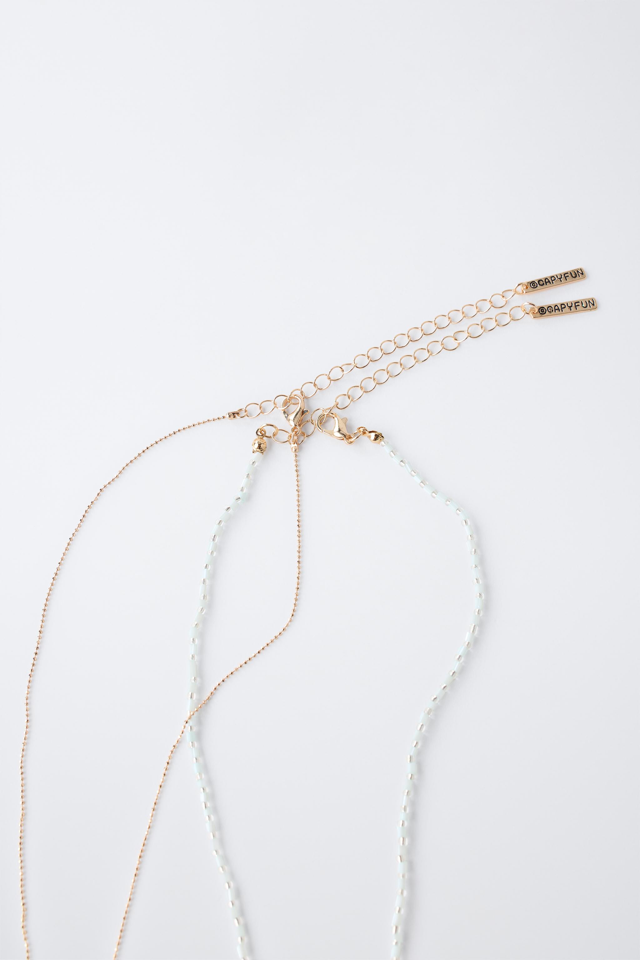 PACK OF TWO CAPYBARA CAPYFUN © BEAD NECKLACES